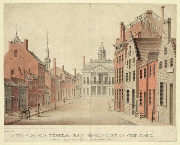 The Stamp Act Congress Meets in New York City