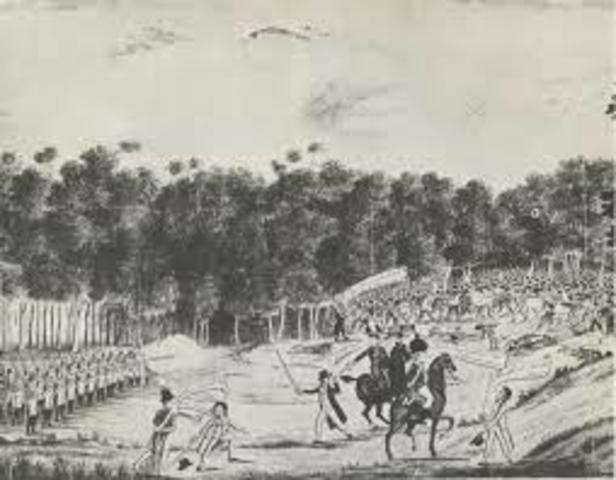 1817 first free preist arrived.