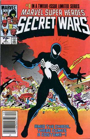 First appearance of the alien symbiote