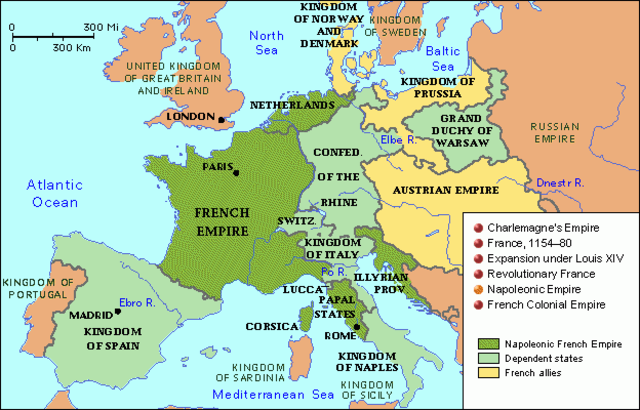 Napoleon conquers Europe