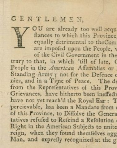 Circular Letter Adopted by Massachusetts