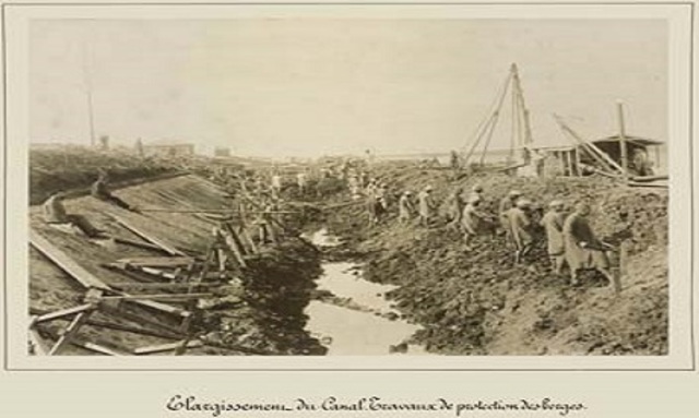 Ground Broken for Suez Canal