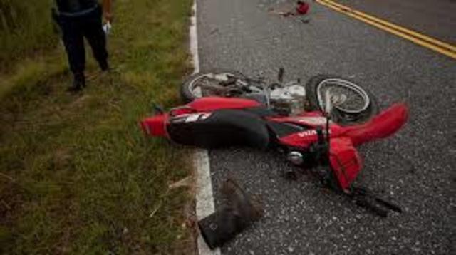 I drive my first motor bike