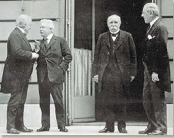 Signing of the Treaty of Versaille