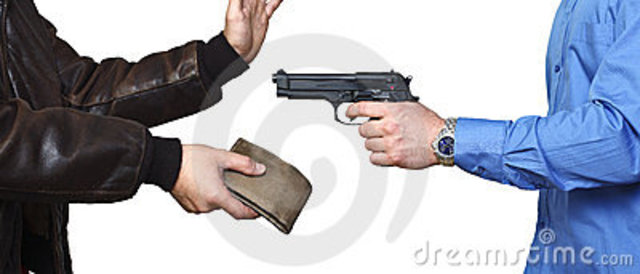 the Holdup must dangerous....