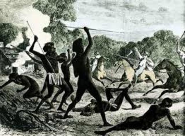 Myall Creek Massacres – white settlers killed a group of Aborigines at Myall Creek.
