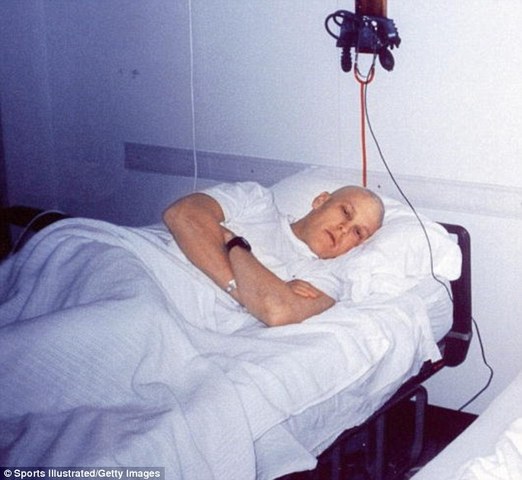 Minbizia aurkitu zioten