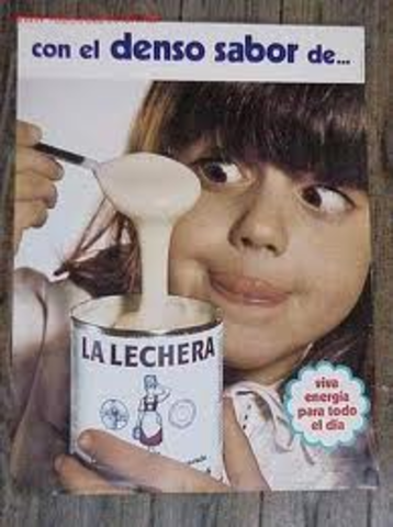 “La Lechera, cada día, en cada hogar”.