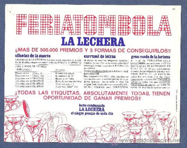 Feriatómbola La Lechera (Madurez)