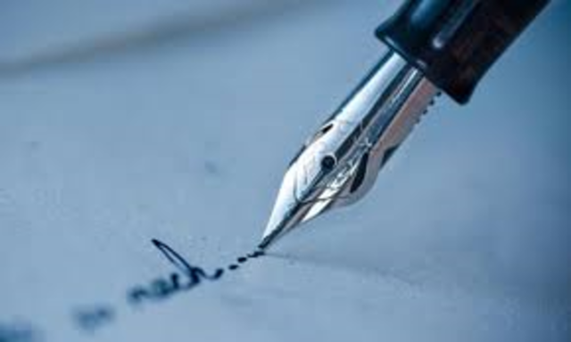 Allen writees his first peom