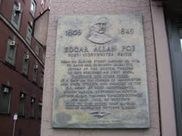 edgar allan poe dies