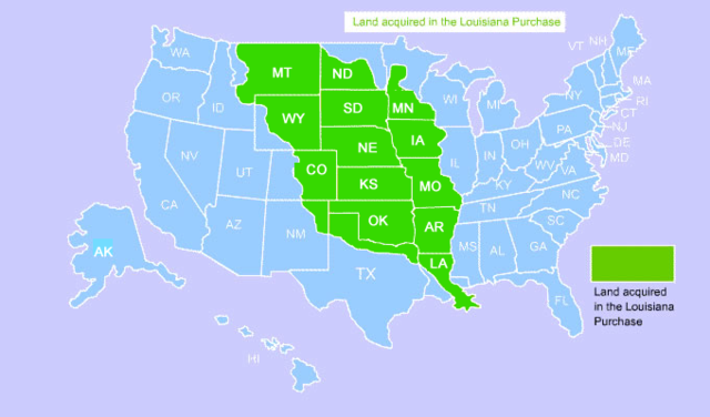the Louisianna purchase