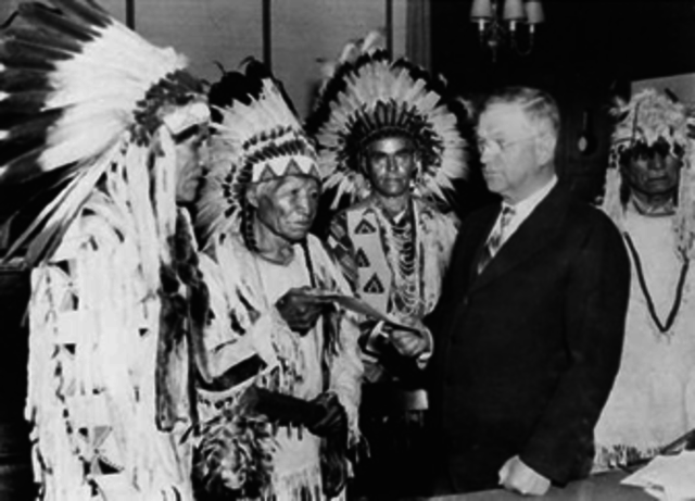 Indian Reorganization Act established