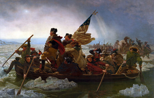 Washintion crosses the Delaware