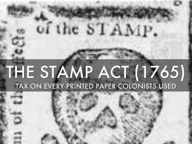 Stamp act