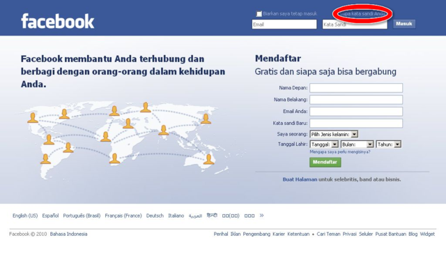 mis padres se crearon un cuenta en facebook para estar cononicados com mis familiares