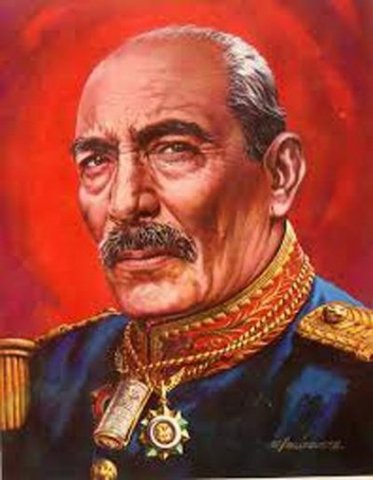 Victorian Huerta asume el cargo presidencial