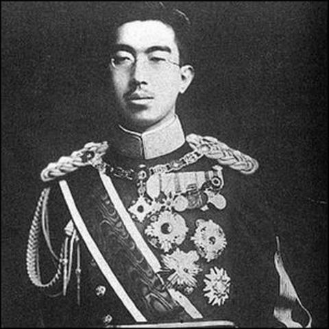 Hirohito becomes emperor of Japan