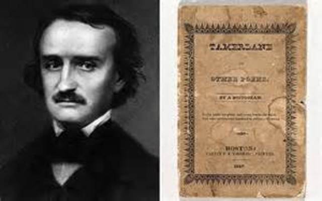 Poe enlist in army and writes first book