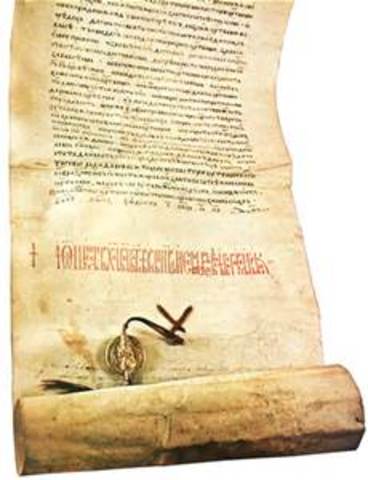 Returner with a charter for land