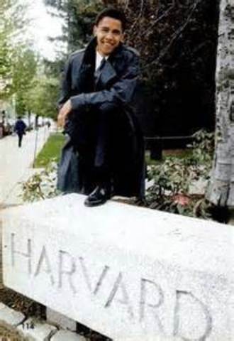 obama graduates from Harvard