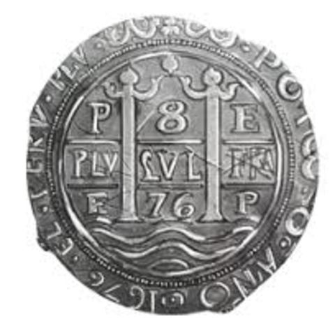 Spain gains silver from the new world and the value of siver goes down