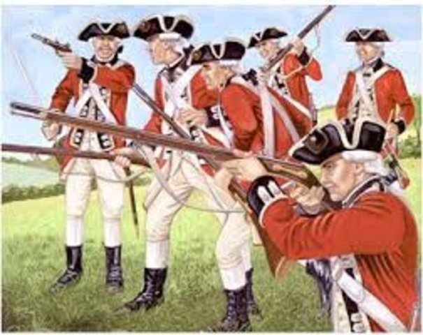 British troops raid new haven