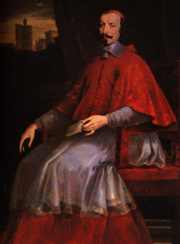 Louis XIII Elects Cardinal Richelieu as his Chief Minister