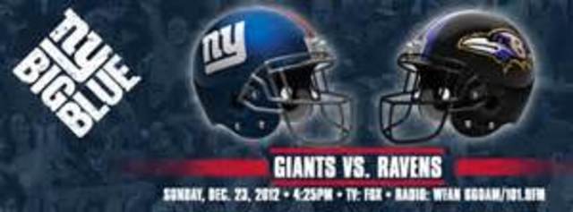 Ravens vs. Giants