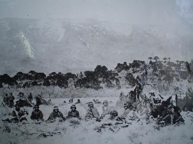 Julio A. Roca realiza la denominada "campaña al decierto".