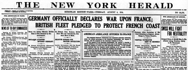 Germany Declares War on France