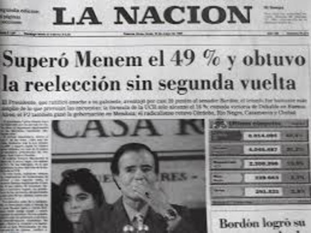 Reeleccion y deficit