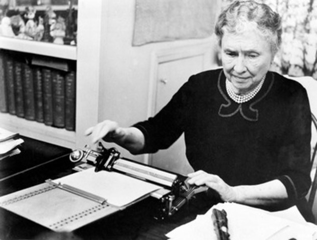 Helen joins the American Foundation for the blind