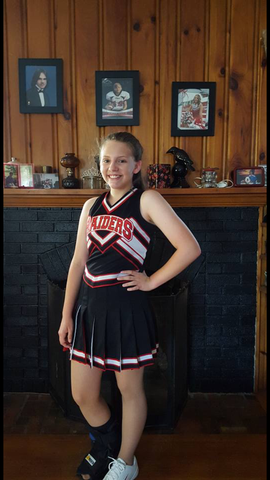 First Game as a Red Raider Cheerleader