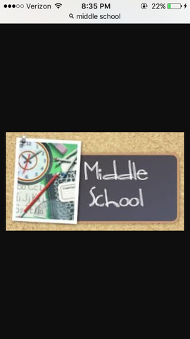 First day of 7th Grade