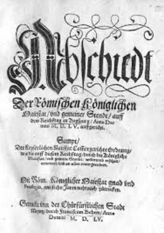 The Peace of Augsburg