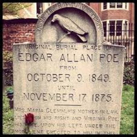 Edgar Allen Poe Dies