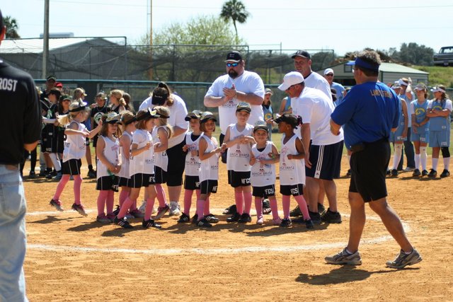 My first softball game