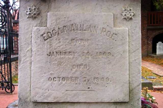 Edgar Allan poe dies