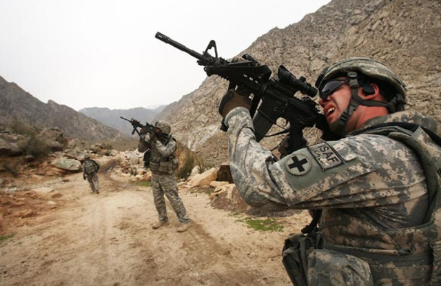 The war in Afghanistan