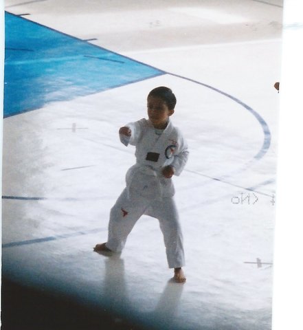 Su primer Examen de Tae Kwan Do