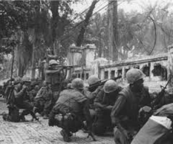 Tet Offensive Begins