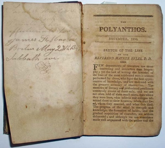 Poe Writes his first poem