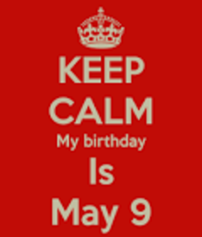 my birthday