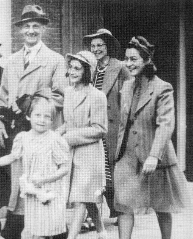 Late July Anne and her family went into hiding