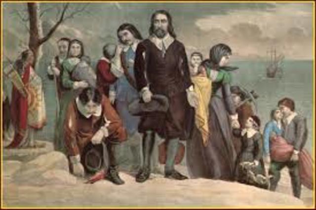 Pilgrams and Plymouth Rock 1500's