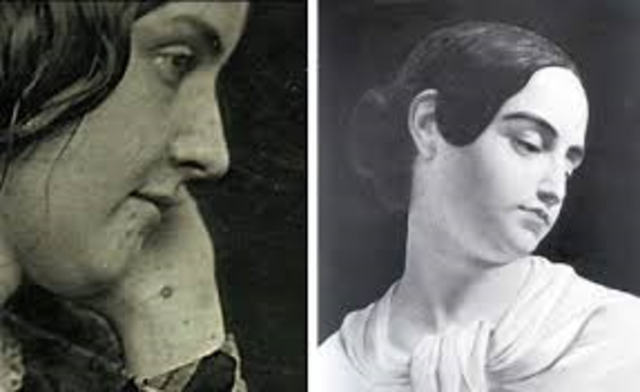 Poe's wife Virginia dies of tuberculosis at their ome in the Bronx.