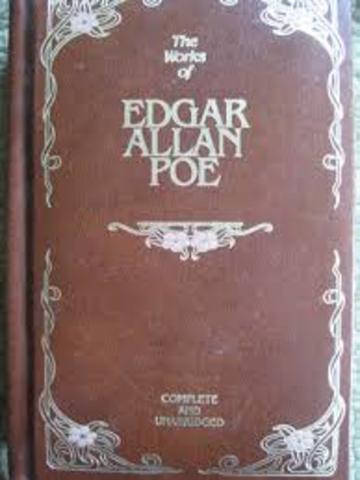 Poe writes his first novel