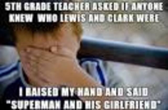 The Lewis and CLark journey west