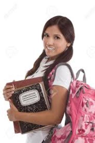 Ya entré a la secundaria¡ahora a estudiar!